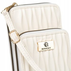 Damska listonoszka z przegródkami na karty Rovicky