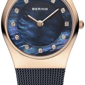 Zegarek BERING 11927-367. Kwarcowy, Kolor niebieski. Kobieta.