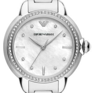 Zegarek ARMANI AR11596. Kwarcowy, Kolor czerwony. Kobieta.