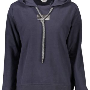 BLUZA US POLO BEZ ZAMKA DAMSKA NIEBIESKA