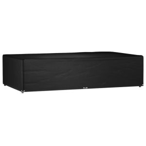 Pokrowiec na meble ogrodowe, 12 oczek, 315x180x75 cm, prostokąt