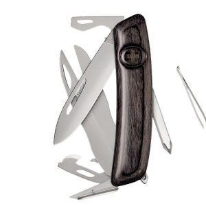 Swiza D08R AM SCISSORS Laminate Black (KNR.0126.6510)