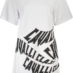 CAVALLI CLASS KRÓTKA SUKIENKA DAMSKA BIAŁA