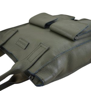Torba shopper bag do pracy - Zielona