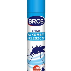 Spray na komary i kleszcze 8 h ochrony 90 ml - Bros