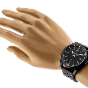 ZEGAREK MĘSKI BISSET BSCF40 (zb095c) - SZAFIROWE SZKŁO