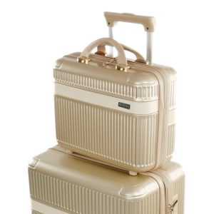 Kuferek podróżny mały ABS Nokiro 14'- złoty