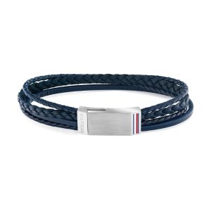 Biżuteria TOMMY HILFIGER 2790279S. Bransoletka, Kolor niebieski. Mężczyzna.