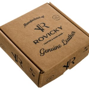 Szeroki pasek męski do spodni z metalową klamrą - Rovicky