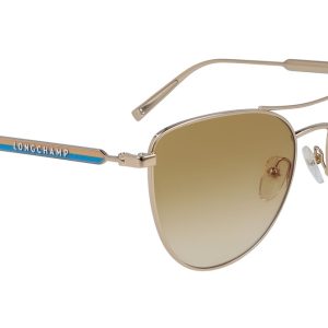 Okulary LONGCHAMP LO134S-728. Okulary przeciwsłoneczne, Kolor żółty. Kobieta.