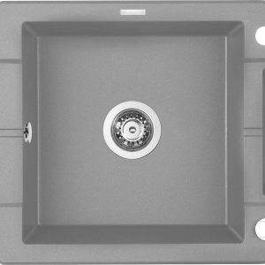 Deante Zlewozmywak granitowy 1.5-komorowy z ociekaczem - Space-Saver