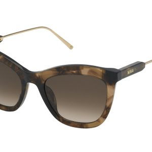 Okulary NINA RICCI SNR300520GGU. Okulary przeciwsłoneczne, Kolor brązowy. Kobieta.