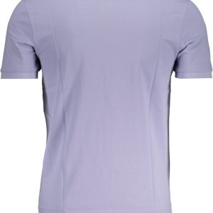 MĘSKA KOSZULKA POLO Z KRÓTKIM RĘKAWEM HUGO BOSS FIOLETOWA
