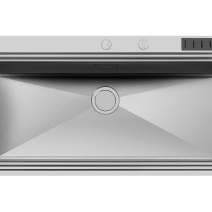 FOSTER 1017055 MILANO 1024x560 krawędź FM Zlewozmywak stal z wbudowanym blokiem na noże