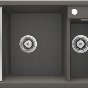 Deante Zlewozmywak granitowy magnetyczny 1.5-komorowy