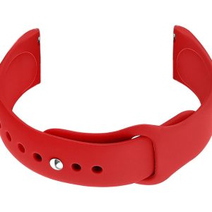 Pasek gumowy do zegarka U21 20mm - czerwony