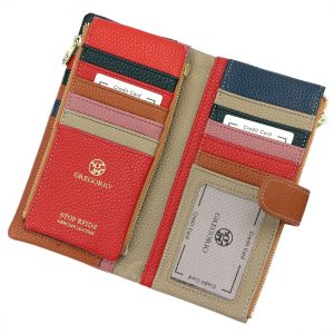 Damski portfel ze skóry ekologicznej Gregorio LCY-1949-PU