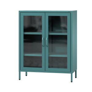 Witryna przeszklona niska morska: Modern GINA, 800 x 1015 x 400 mm