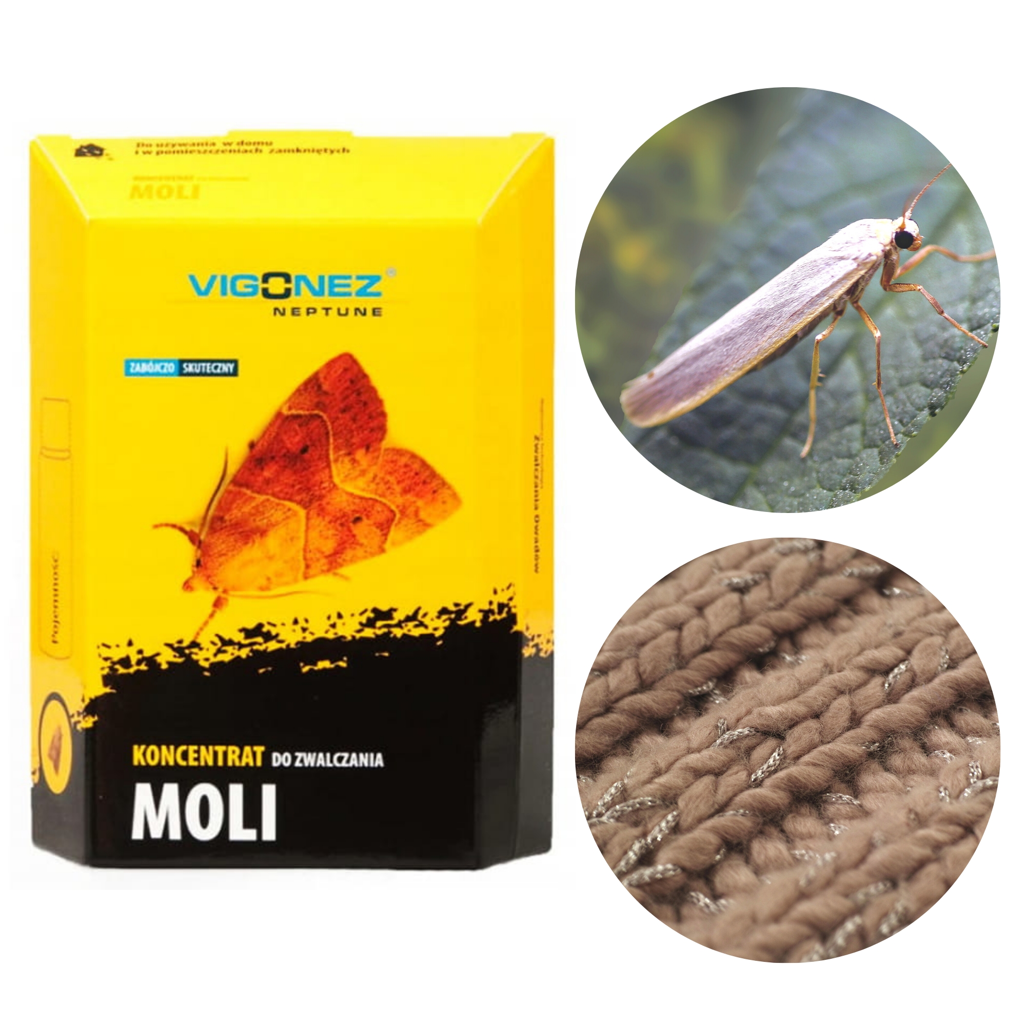 Koncentrat na mole spożywcze i odzieżowe do zwalczania 5ml - Vigonez
