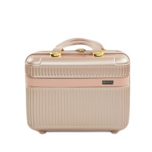 Kuferek podróżny mały ABS Nokiro 14'- rose gold