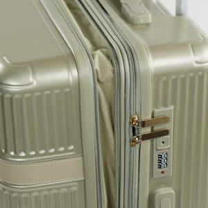 Walizka kabinowa podróżna mała Solier Nokiro 16' XS - szałwiowy