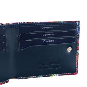 Mały portfel skórzany BajuBaj motyle PD1055Cs13 RFID