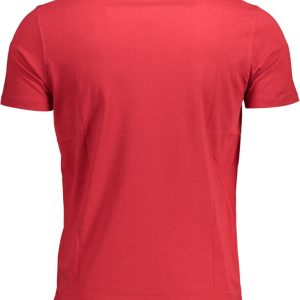 T-SHIRT US POLO Z KRÓTKIMI RĘKAWAMI MĘSKI CZERWONY