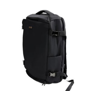 Lekki plecak miejski z kieszenią na laptopa plecak podróżny Solier SV24 TARREL Black