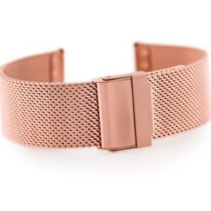 Bransoleta 302RG - siatka HQ - rosegold- 22mm Bransoleta