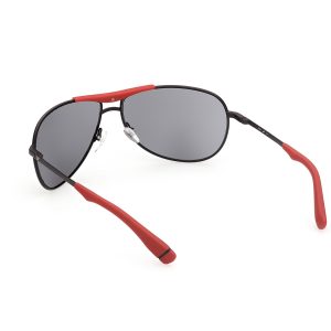 Okulary WEB EYEWEAR WE0296-6602A. Okulary przeciwsłoneczne, Kolor czarny. Mężczyzna.
