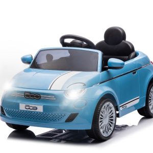 Milly Mally Pojazd na akumulator Fiat 500e Blue
