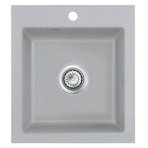 Systemceram Mera 46 Titan, Zlew ceramiczny, korek manualny