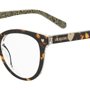 Damskie Oprawki okularowe Moschino MOL5922VMF118 brązowy