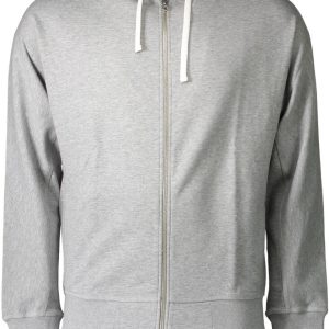 BLUZA GANT Z ZAMKIEM MĘSKA SZARA