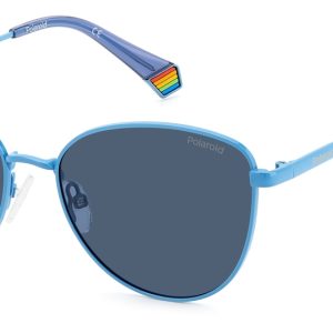 Okulary POLAROID PLD6188SMVU. Okulary przeciwsłoneczne, Kolor niebieski. Kobieta.
