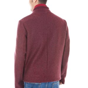 CZERWONY PŁASZCZ CALVIN KLEIN MĘSKI