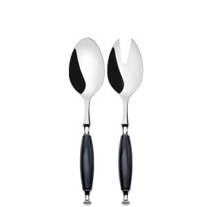 COUNTRY Czarny - zestaw do sałat w pudełku