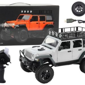 Auto Terenowe Zdalnie Sterowane RC 2.4G Napęd 4x4 Szary