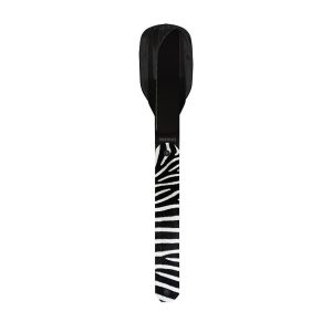 Akinod MAGNETIC STRAIGHT CUTLERY 12H34 BLACK MIRROR Zèbre