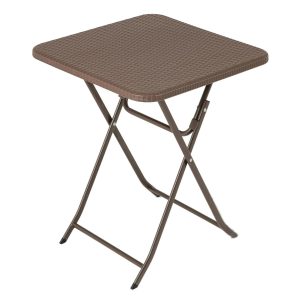 Składany stolik ogrodowy z blatem z HDPE
