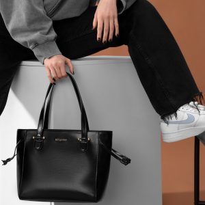 Torebka damska z ekoskóry REESE czarny