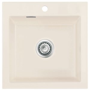 Systemceram Mera 51 Zlew ceramiczny Jasmin, korek manualny