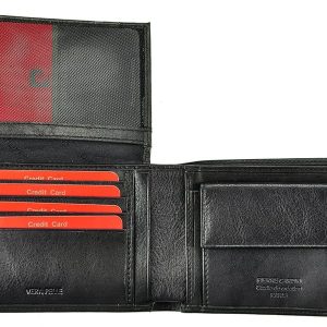 Pierre Cardin portfel męski skóra naturalna rozbudowany składany z RFID
