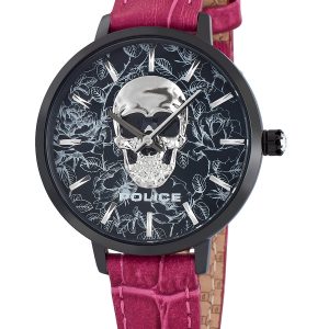 Zegarek POLICE PL16032MSB-02. Kwarcowy, Kolor czarny. Kobieta.