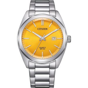 Zegarek CITIZEN BI5110-54Z. Kwarcowy, Kolor żółty. Mężczyzna.
