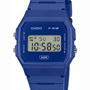 ZEGAREK MĘSKI CASIO F-91WB-2A1DF + BOX
