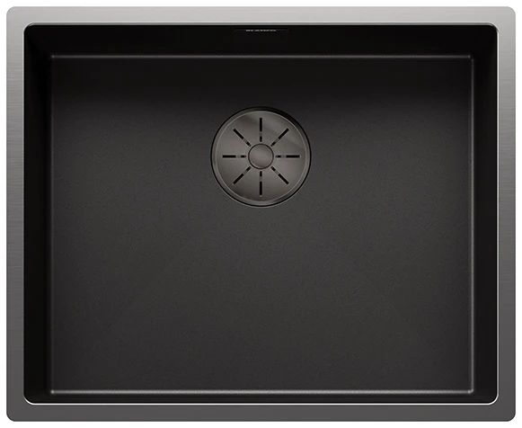 BLANCO CLARON 500-U stal Dark Steel Edition, InFino