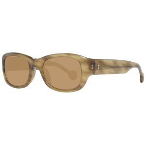 Okulary HALLY&SON HS553-52S03. Okulary przeciwsłoneczne, Kolor brązowy. Unisex.