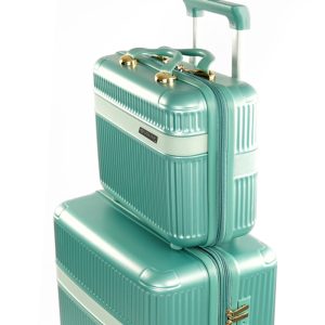 Kuferek podróżny mały ABS Nokiro 14'- morski