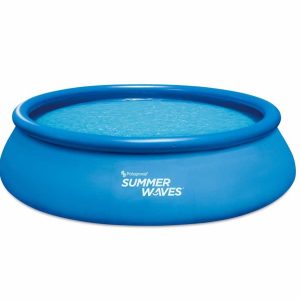 Lifetime Szybki basen nadmuchiwany basen okrągły łącznie z akcesoriami Niebieski 457x107 cm